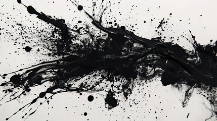 ink splatter pattern wallpaper