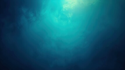 Fototapeta premium A serene underwater scene with soft blue tones and light filtering through the water.