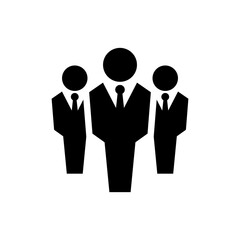 business Team icon vector illustration graphic design