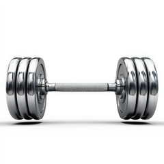 Naklejka premium Chrome Barbell.