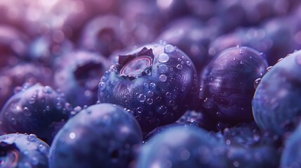 Tasty fresh blueberries as background