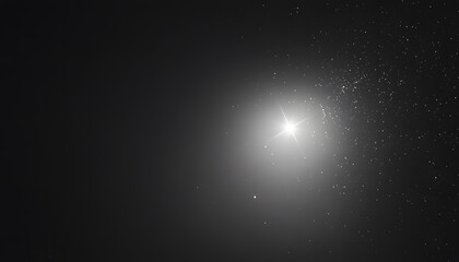 Naklejka premium A mostly blank background with a small, centered design, like a tiny star or dot, emphasizing simplicity and space