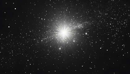 Obraz premium A mostly blank background with a small, centered design, like a tiny star or dot, emphasizing simplicity and space