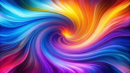 Obraz premium Vibrant abstract background with swirling hues of blue, purple, pink, and yellow, evoking movement, energy, and creativity