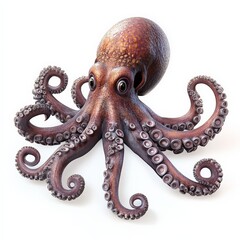 Obraz premium Octopus with Big Eyes.