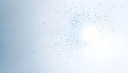 Obraz premium A mostly blank background with a small, centered design, like a tiny star or dot, emphasizing simplicity and space