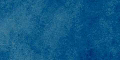 Abstract grunge blue wall interior dark vignette studio watercolor smooth texture backdrop background. dark blue scratched stone dirty concrete stucco grungy cement wall retro design.
