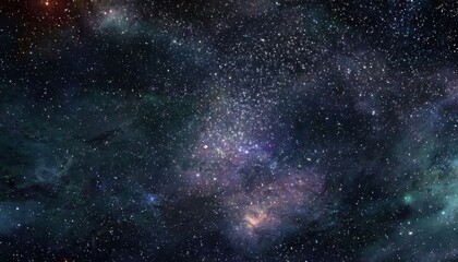 Obraz premium space galaxy background