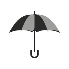 Umbrella isolated on white background. vector illustration.