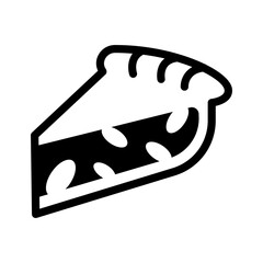 Pie icon vector illustration graphic design