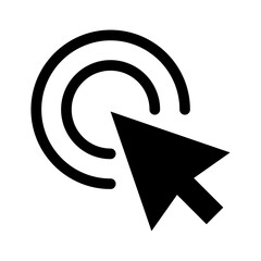 Double click icon vector illustration graphic design