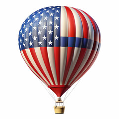 american flag design isolated