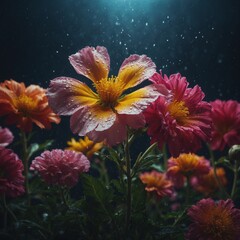 bouquet of colorful flowers