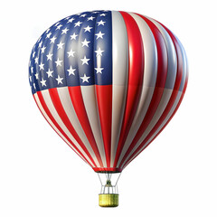 american flag design isolated