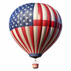 american flag design isolated