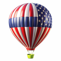 american flag design isolated