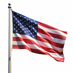 Fototapeta premium american flag design isolated