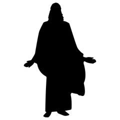 Jesus Christ Silhouette