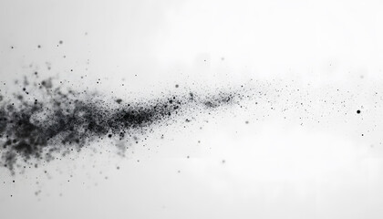 Obraz premium A mostly blank background with a small, centered design, like a tiny star or dot, emphasizing simplicity and space