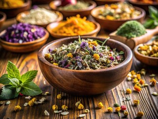 herbal blend calming aromatherapy plant-based stress relief blend botanical mix calming scent natural remedy mental clarity focus blend soothing formula