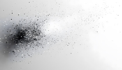 A mostly blank background with a small, centered design, like a tiny star or dot, emphasizing simplicity and space