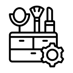 Makeup Organizer Icon