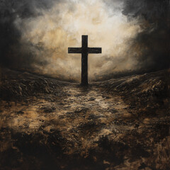 Fototapeta premium Cross of Jesus Christ