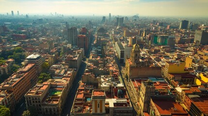 Fototapeta premium Cityscape of Mexico