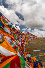 Prayer Flags on the Friendship Highway in Tibet