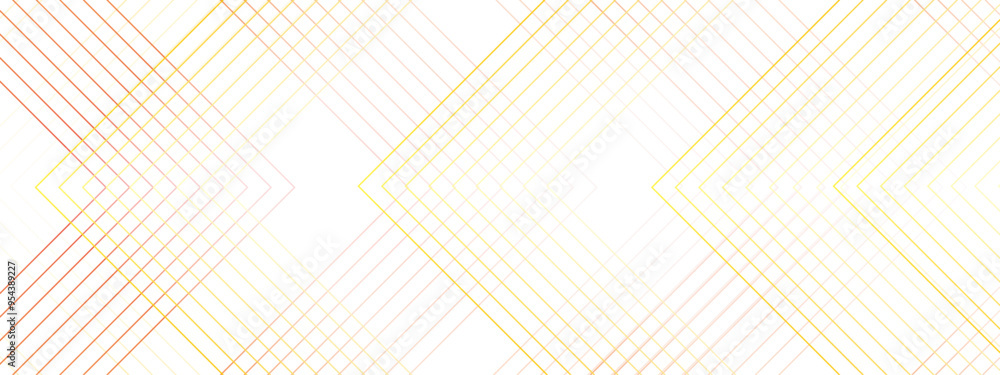 Poster vector abstract elegant gold background with shiny white geometric lines. square triangle with lines