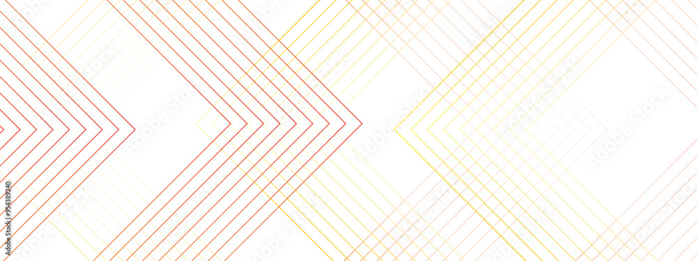 Poster vector abstract elegant gold background with shiny white geometric lines. square triangle with lines
