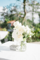 White Wedding bouquet 