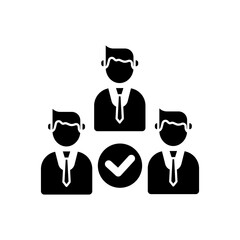 assign concept line icon. Simple element illustration. assign concept outline symbol design.