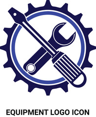 silhouette Vector Tech services logo