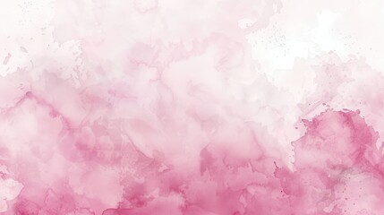 Fototapeta premium Soft Pink Watercolor Background