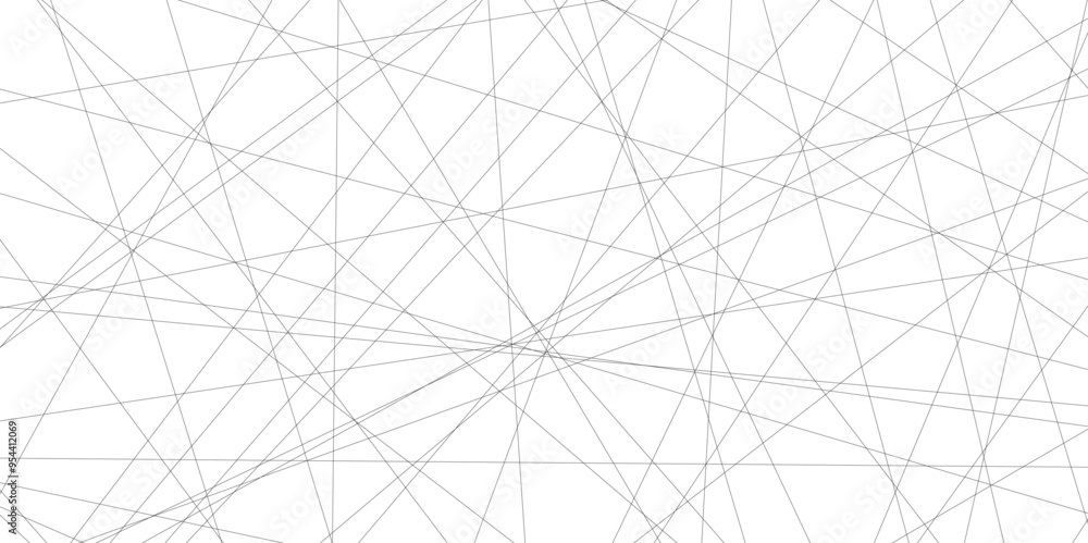Aufkleber Title	
Abstract black lines with white background. Creative and geometric shape with luxury pattern and paper texture design. abstract background with stripes for website design Technology background.