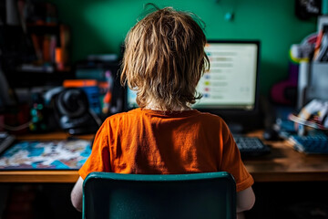 parents should look into their children's internet safety - children's internet safety concept