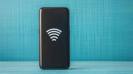 A sleek modern smartphone with 5G capabilities, telecommunication, smartphone, 5G