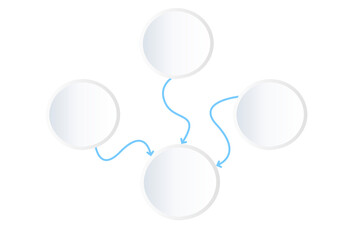 Causal Explanations template form abstract background.