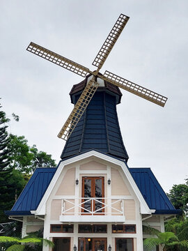 Hillbarn cafe and restaurant facade in Cavite, Philippines