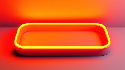 Neon Sign Mockup.