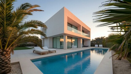 Fototapeta premium hotel swimming pool