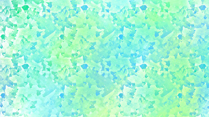 Green and Blue Abstract Watercolor Background