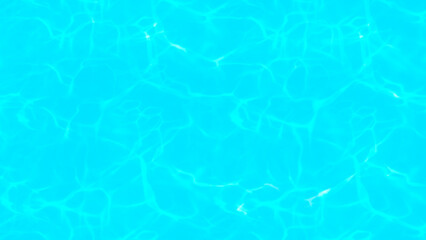 Vibrant Blue Water Texture with Light Reflections