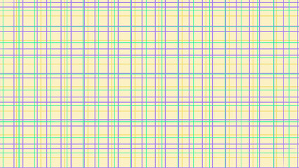 Pastel Plaid Seamless Pattern Background