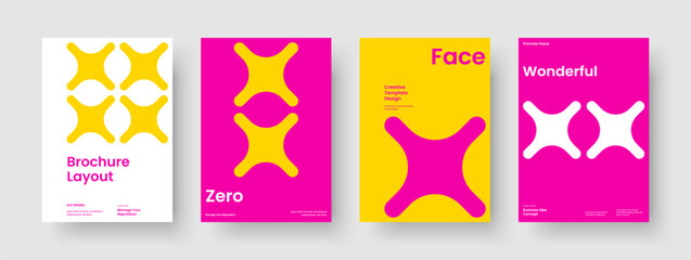 Isolated Brochure Template. Creative Book Cover Design. Geometric Background Layout. Report. Business Presentation. Poster. Banner. Flyer. Catalog. Notebook. Brand Identity. Journal. Portfolio