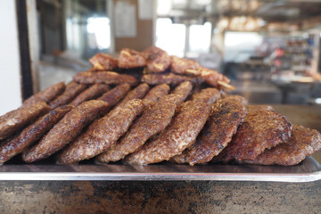 The Grilled Spiced Meat Platter is perfectly ready and waiting to be served up deliciously