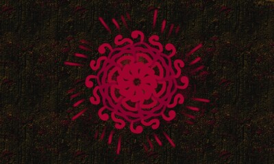 red and black background