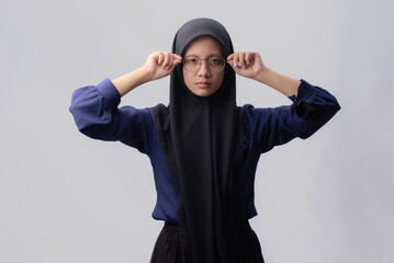 Asian Hijab Business Woman