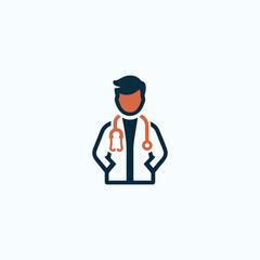 Vector Icon design of Doctor